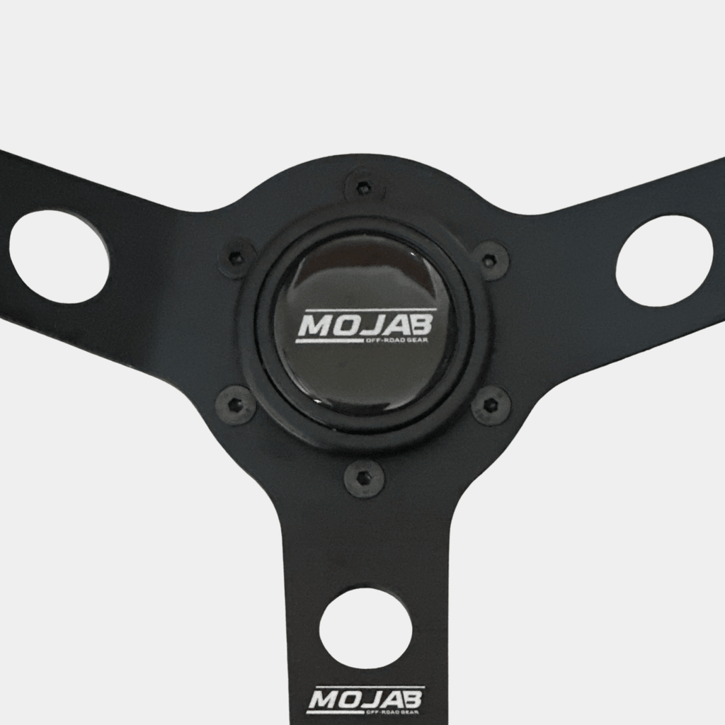 13.5'' MOJAB Deep Dish Steering Wheel Leather or Suede - Ridge & River