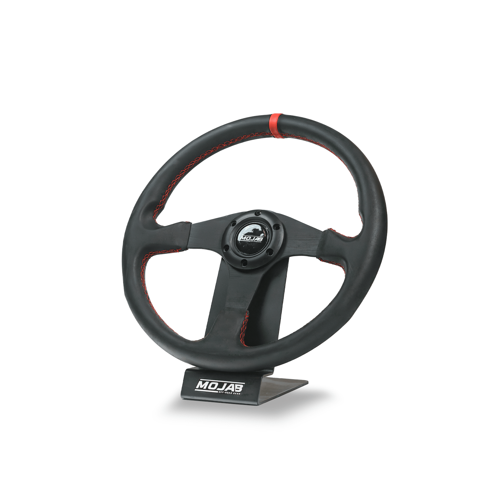 13.5'' MOJAB Flat Steering Wheel Leather or Suede - Ridge & River
