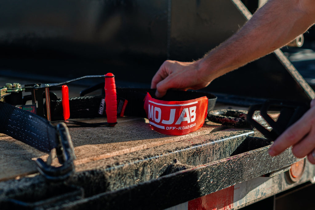 2" x 10' Ratchet Tie - Down (Closed hook) and 2'' x 39'' Axle Tie - Down Set (Pack of 4) (Lifetime Warranty) - Ridge & River