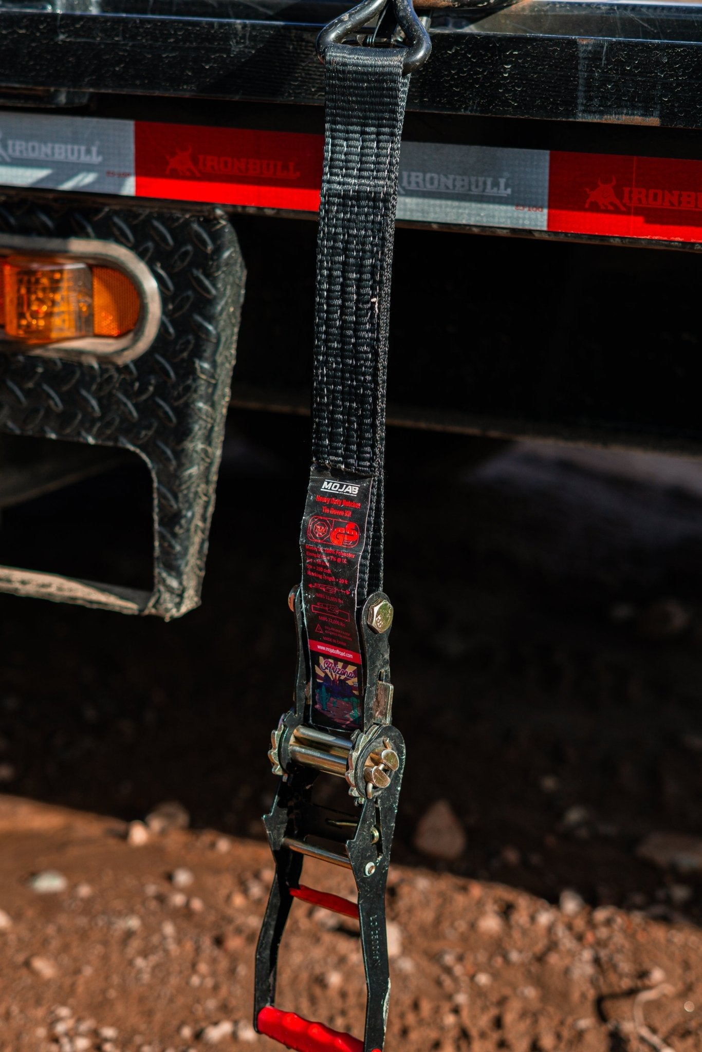 2" x 10' Ratchet Tie - Down (Closed hook) and 2'' x 39'' Axle Tie - Down Set (Pack of 4) (Lifetime Warranty) - Ridge & River