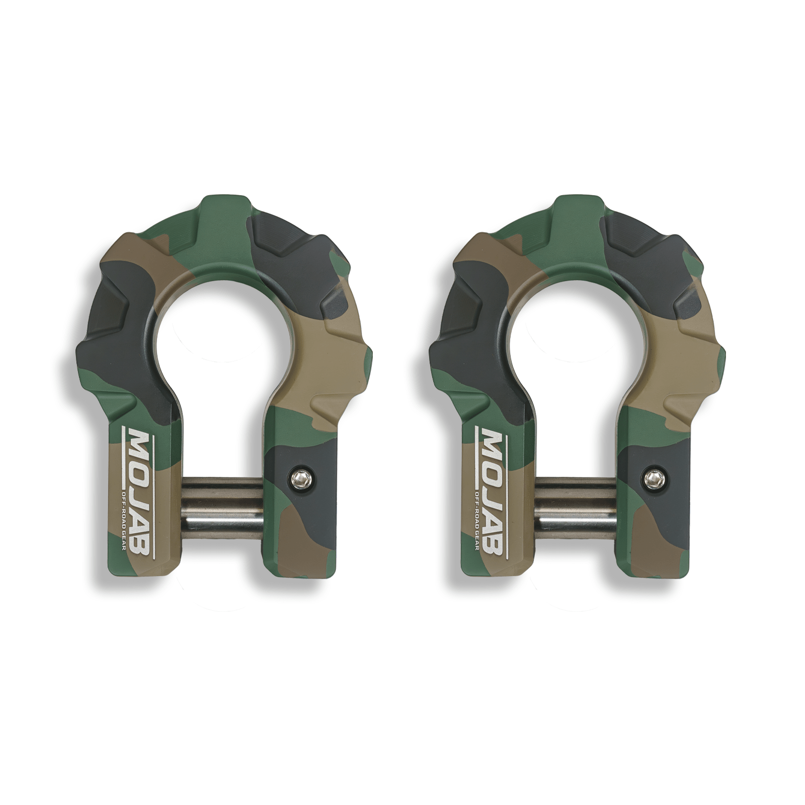 3/4'' Extreme duty Aluminum D - Shackle set (9T) (LIFETIME WARRANTY*) - Ridge & River