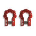 3/4'' Extreme duty Aluminum D - Shackle set (9T) (LIFETIME WARRANTY*) - Ridge & River
