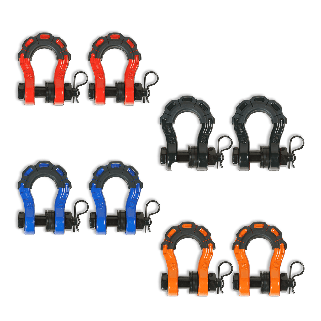 3/4” Forged Steel D - shackle set (8T) (LIFE TIME WARRANTY*) - Ridge & River