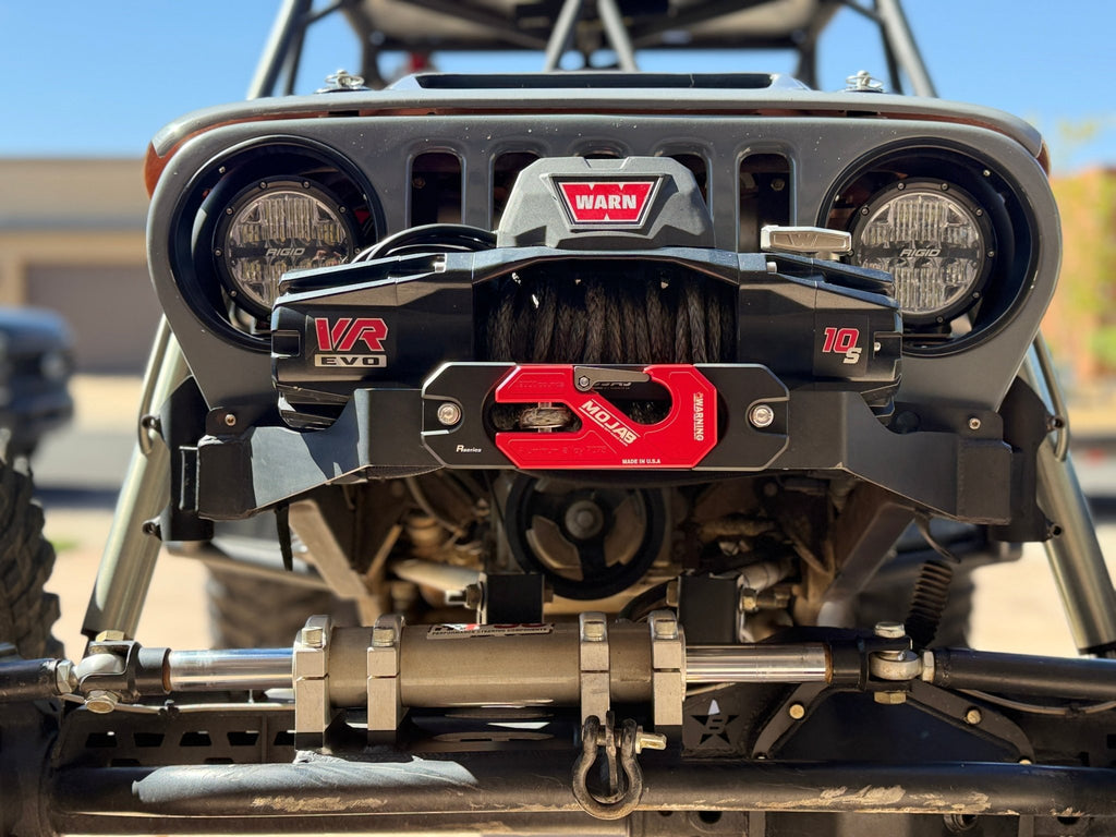 Aluminum Recessed Winch Shackle with Fairlead Kit, closed latch (LIFE TIME WARRANTY*) - Ridge & River