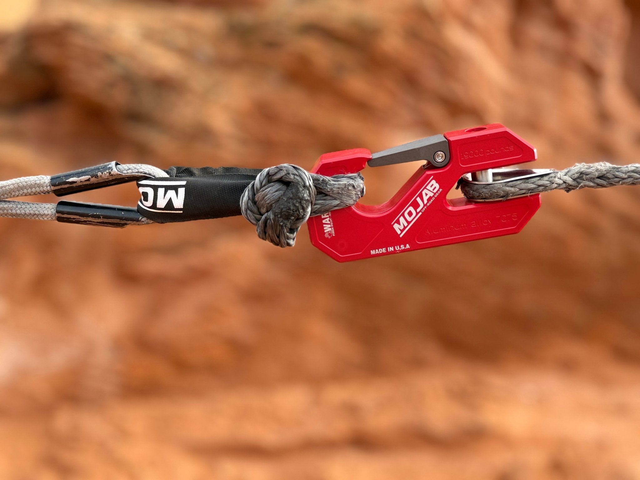 Aluminum Recessed Winch Shackle with Fairlead Kit, closed latch (LIFE TIME WARRANTY*) - Ridge & River