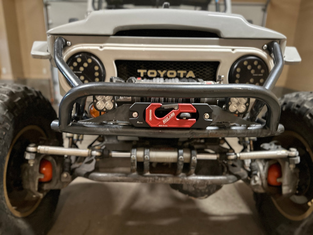 Aluminum Recessed Winch Shackle with Fairlead Kit, closed latch (LIFE TIME WARRANTY*) - Ridge & River