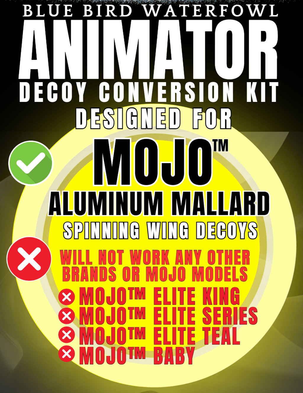 Animator for Mojo Mallard Aluminum Series - Ridge & River