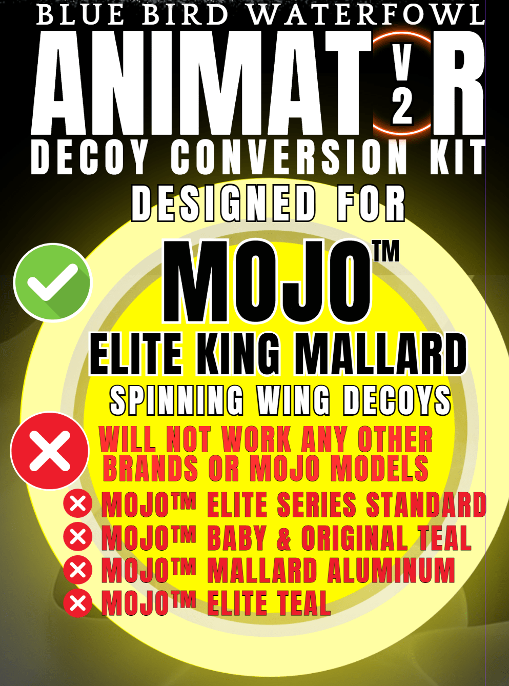 Animator V2 for Mojo Elite Series King Mallard - Ridge & River