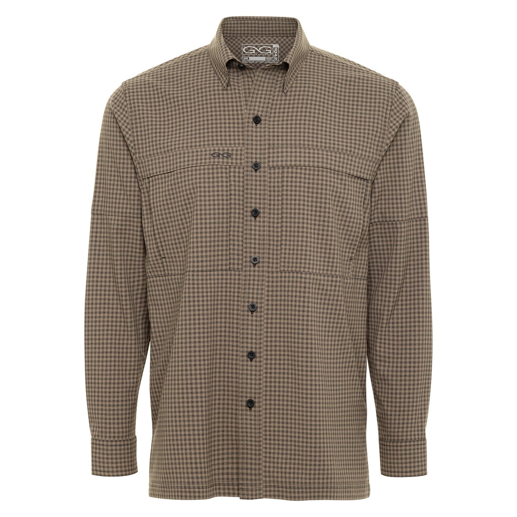 Bark TekCheck Shirt | Long Sleeve - Ridge & River