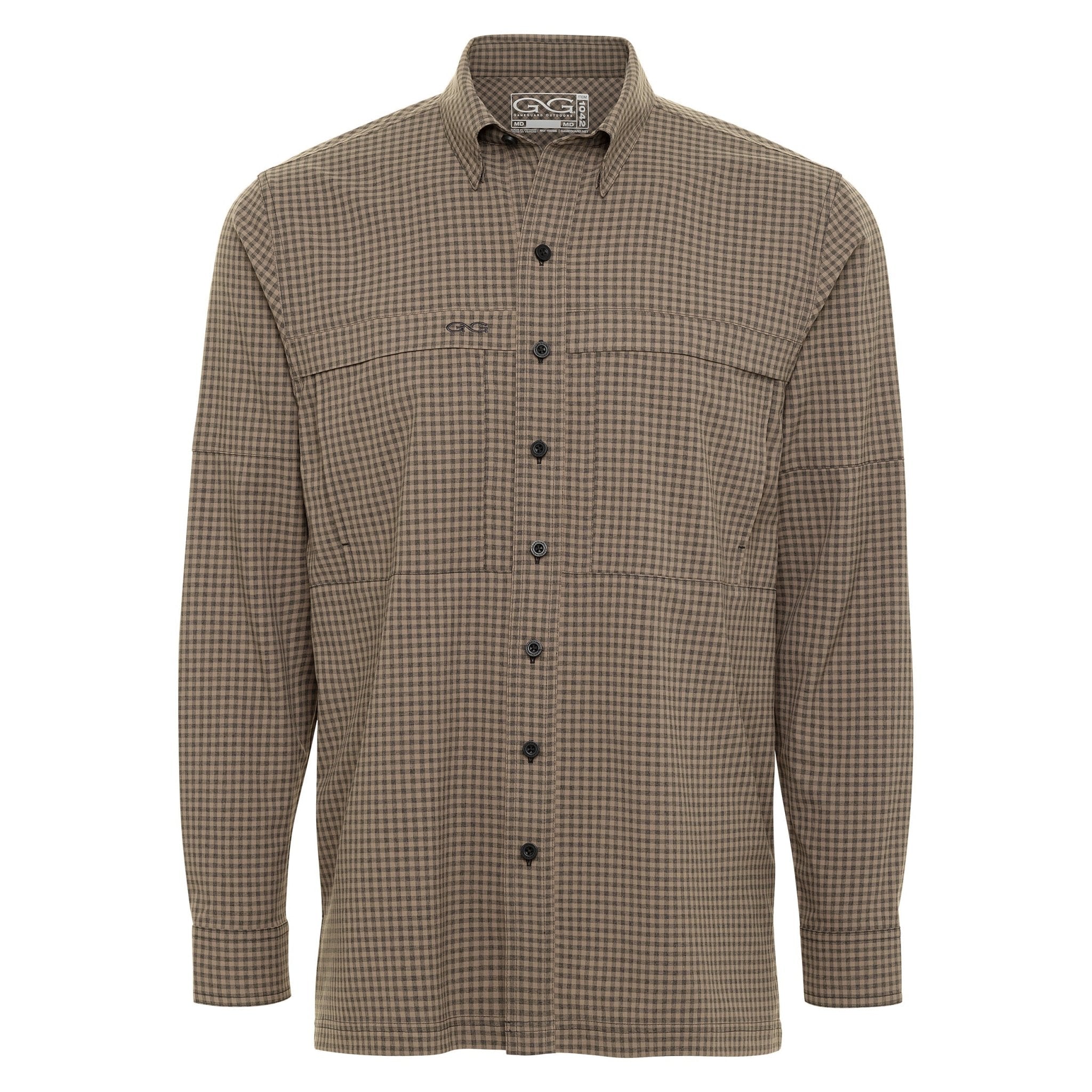 Bark TekCheck Shirt | Long Sleeve - Ridge & River