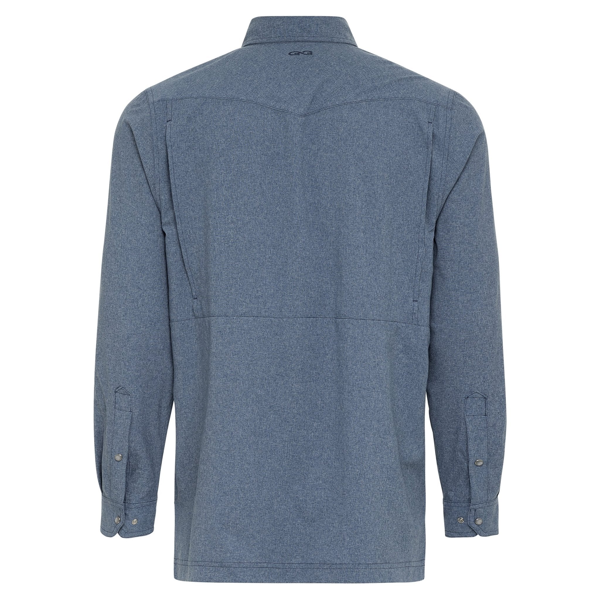 Deep Water Pearl Snap Shirt | Long Sleeve - Ridge & River