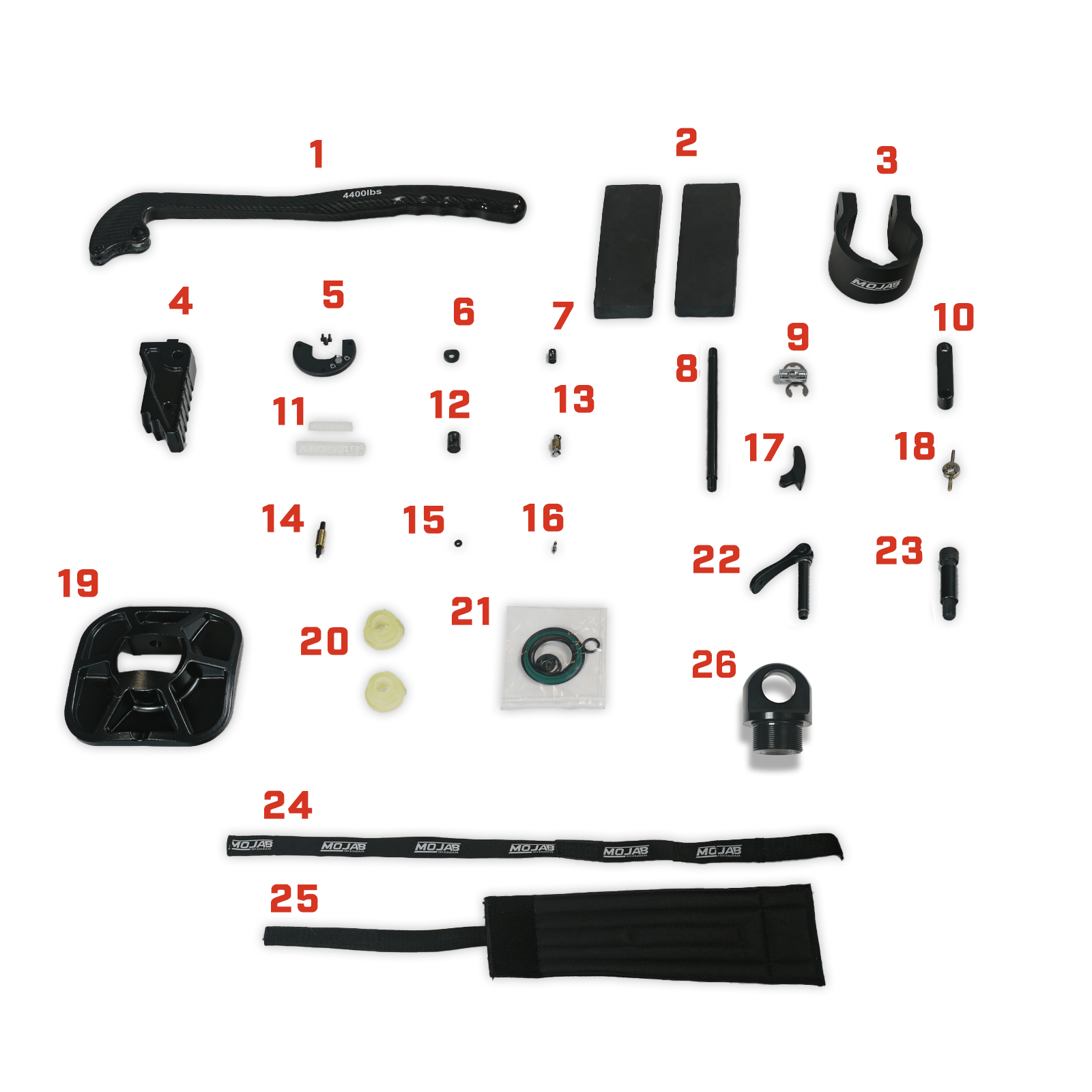 Hydraulic Jack Spare Parts - Ridge & River