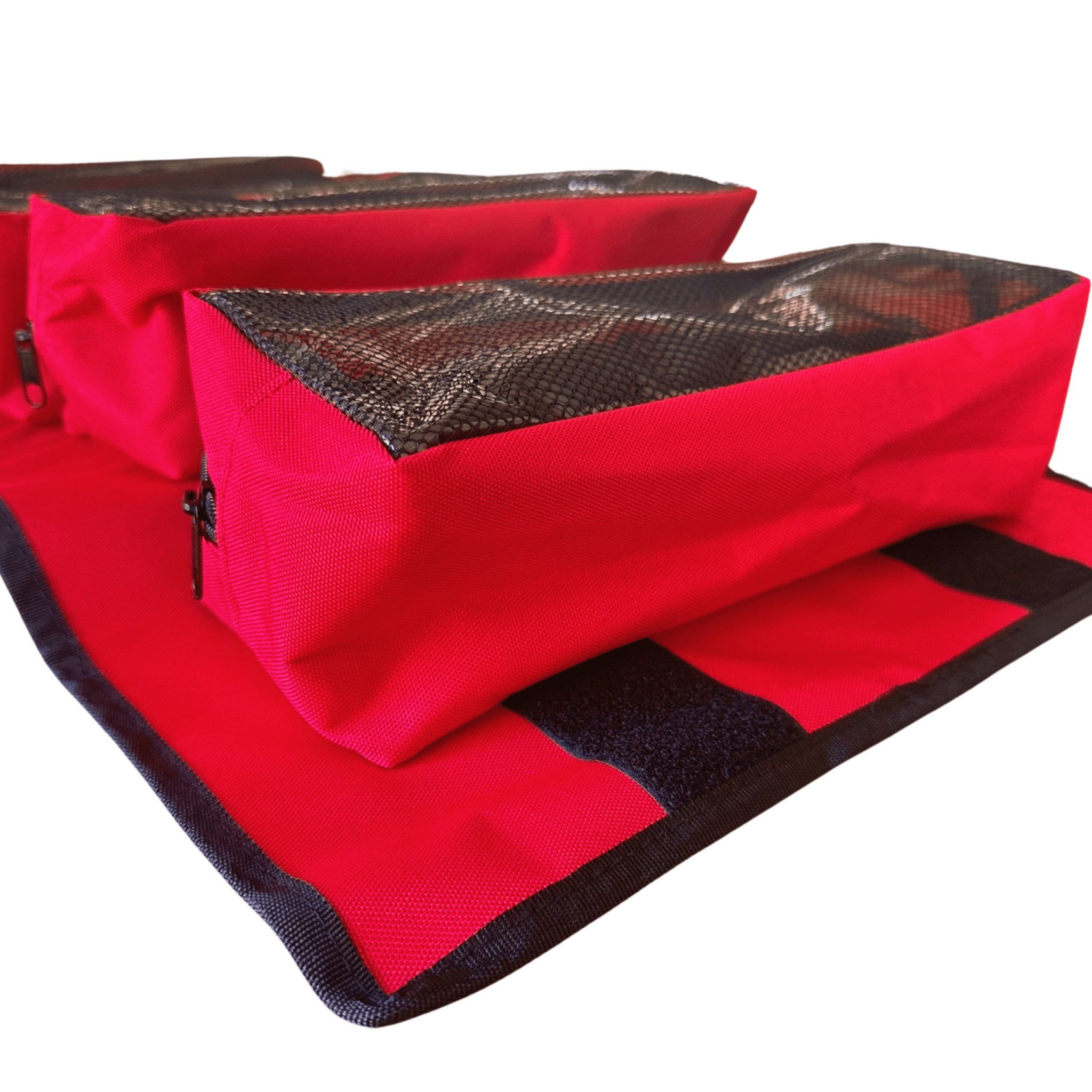 Large Canvas Tool organizer bag with 5 removeable pouches - Ridge & River