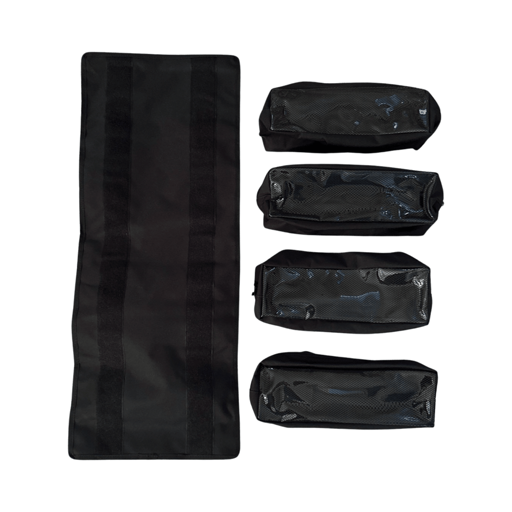 Medium Canvas Tool organizer bag with removeable pouches - Ridge & River