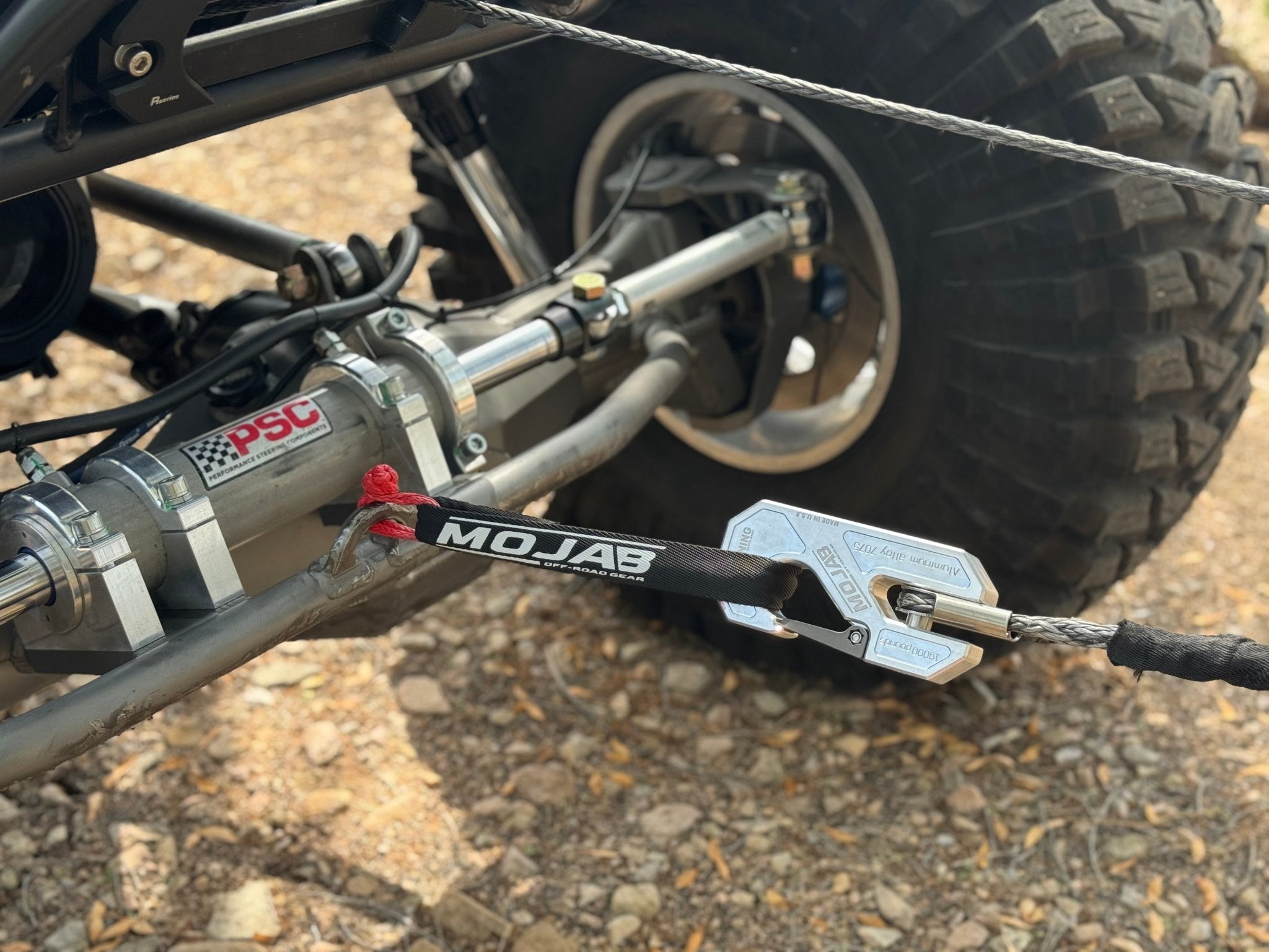 Micro Soft Shackle 3/16'' x 6'' – Keychain & Recovery (Lifetime Warranty) - Ridge & River