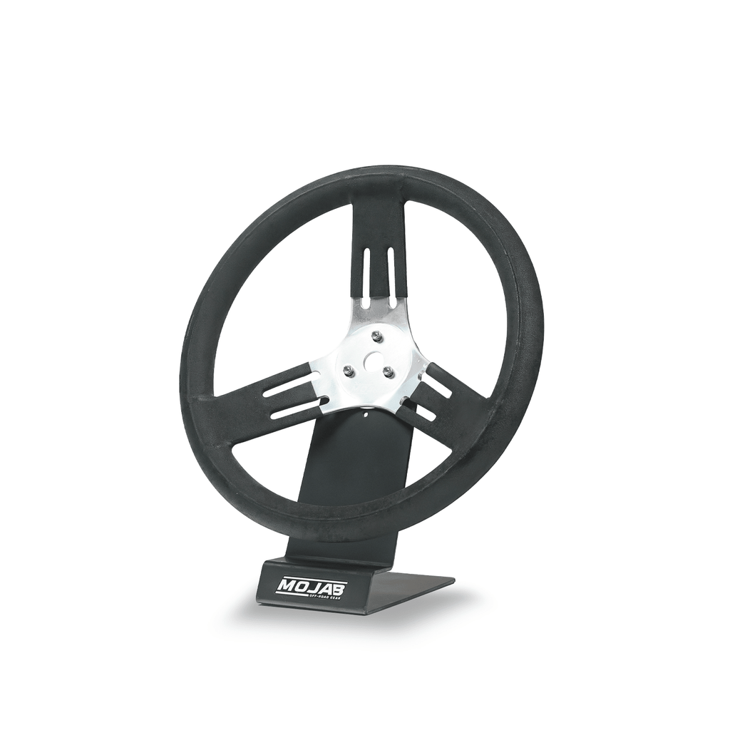 MOJAB 13" Aluminum Steering Wheel – 3 - Bolt Pattern (Extended coating spokes) - Ridge & River