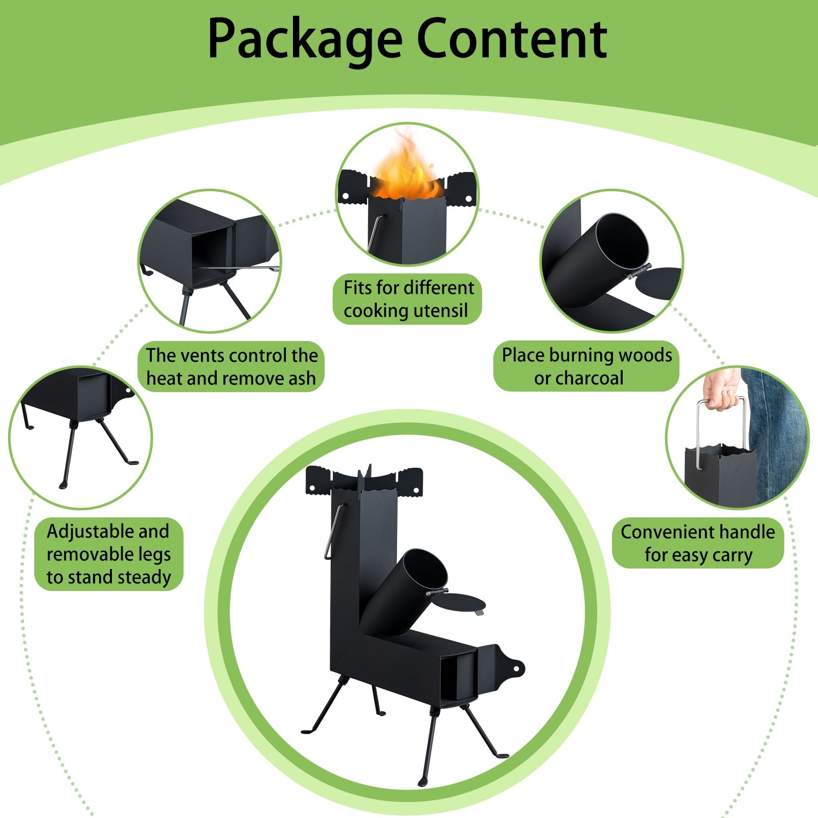 RidgeFlare™ Rocket Stove - Ridge & River