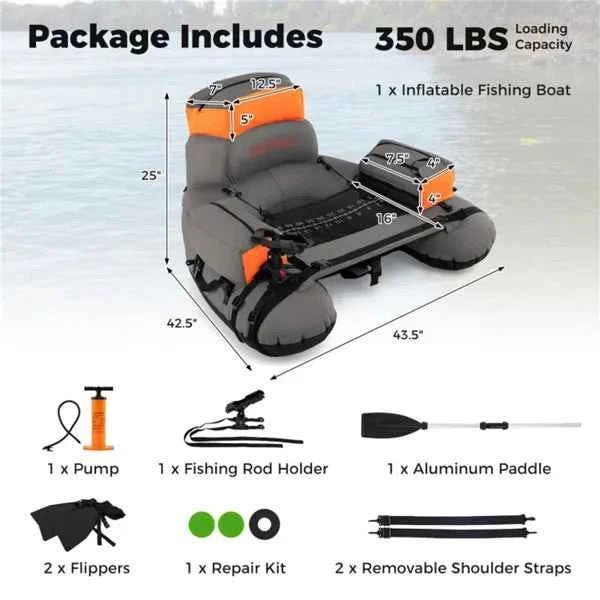 RidgeRunner™ Pro Float Tube - Ridge & River