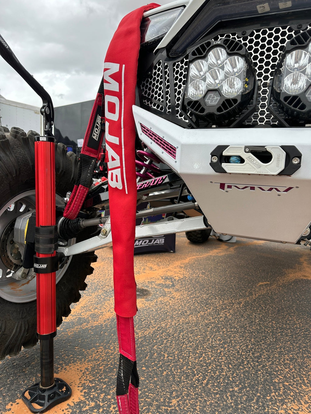 Side By Side / UTV Aluminum Recessed Winch Shackle with Fairlead Kit, closed latch (LIFE TIME WARRANTY*) - Ridge & River