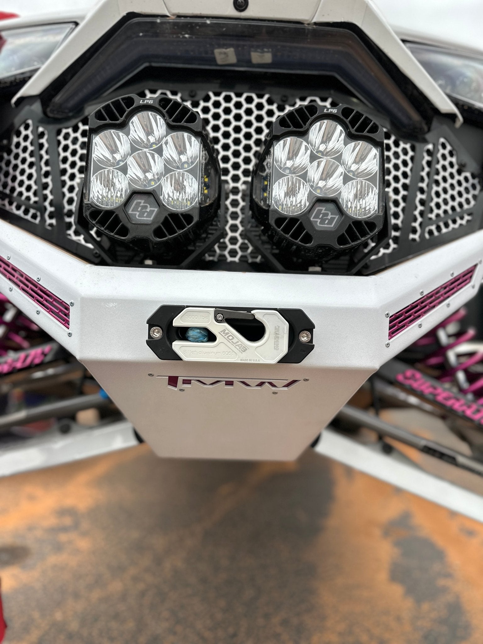 Side By Side / UTV Aluminum Recessed Winch Shackle with Fairlead Kit, closed latch (LIFE TIME WARRANTY*) - Ridge & River