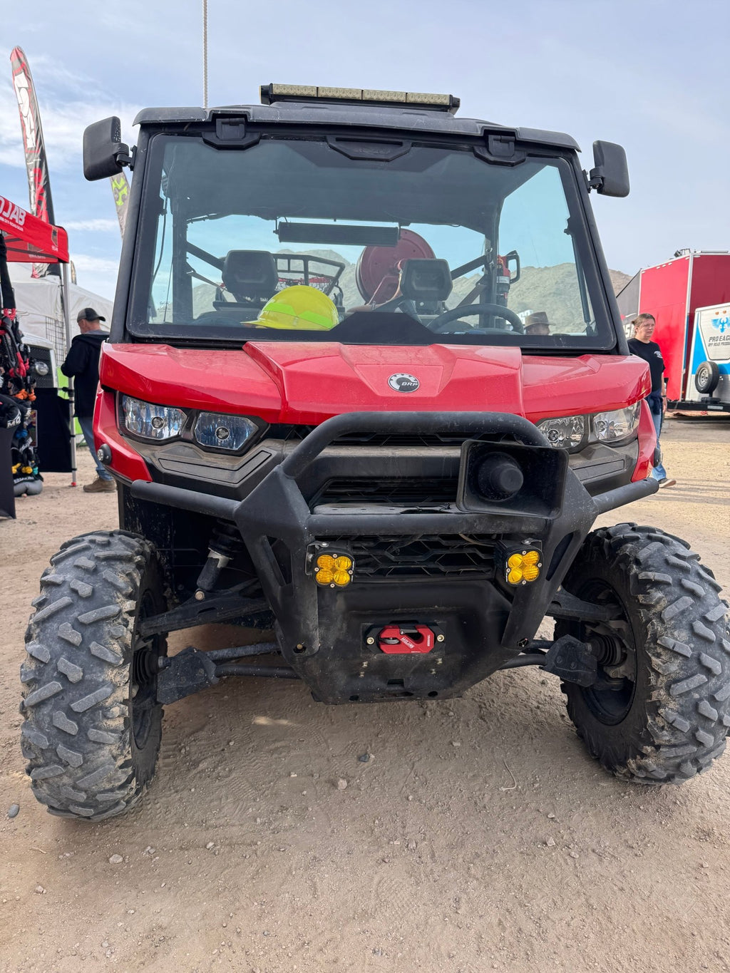 Side By Side / UTV Aluminum Recessed Winch Shackle with Fairlead Kit, closed latch (LIFE TIME WARRANTY*) - Ridge & River