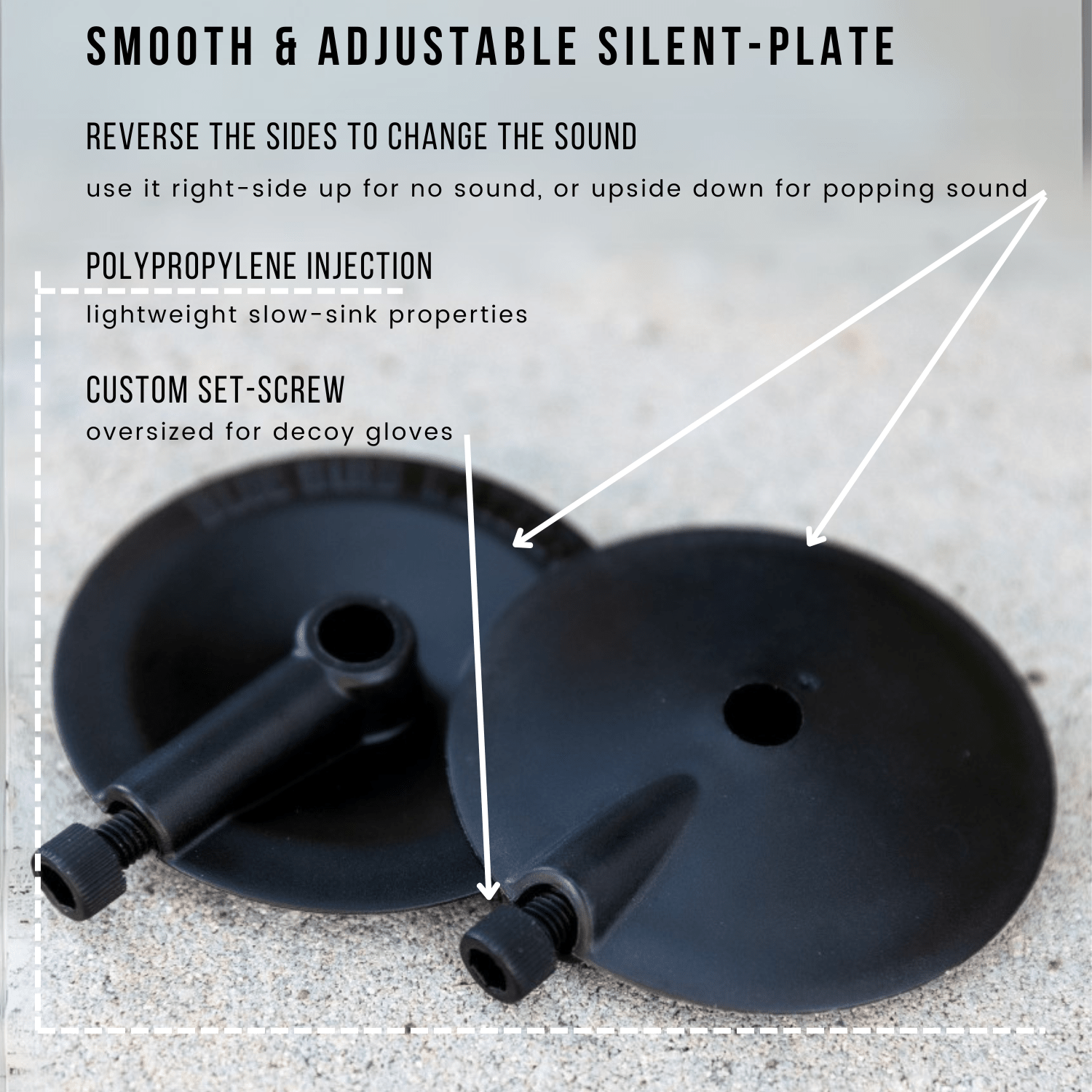 Silent Splash Plate - Ridge & River