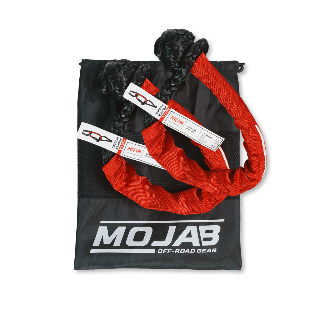 Soft Shackle 1/2'' x 24” with sleeve and bag (Set of 2 Shackles) (Lifetime Warranty) - Ridge & River