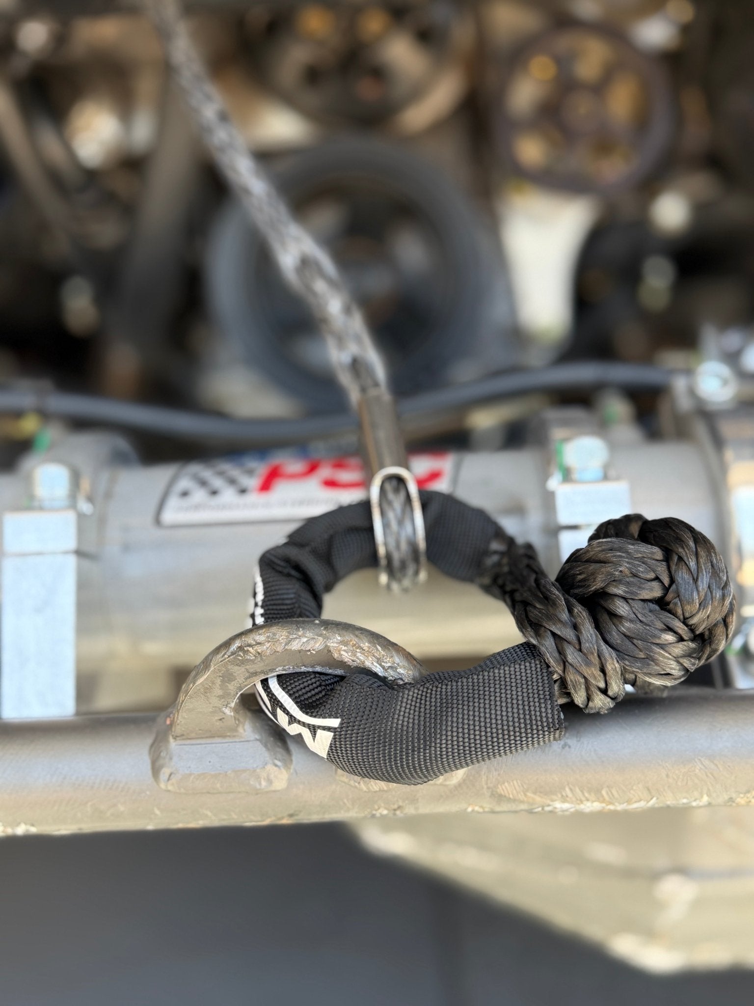 Soft Shackle 3/8'' x 14'' with sleeve and bag (Set of 2 Shackles) (Lifetime Warranty) - Ridge & River