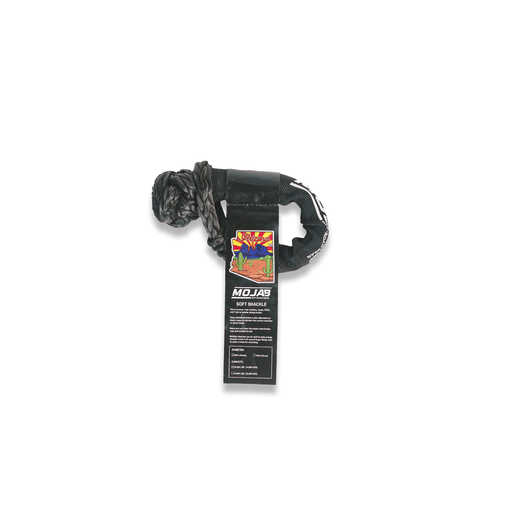 Soft Shackle 3/8'' x 14'' with sleeve and bag (Set of 2 Shackles) (Lifetime Warranty) - Ridge & River
