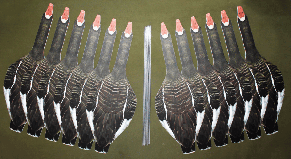 Top Down Decoys® SBS1 Specklebelly - Snow - Ridge & River