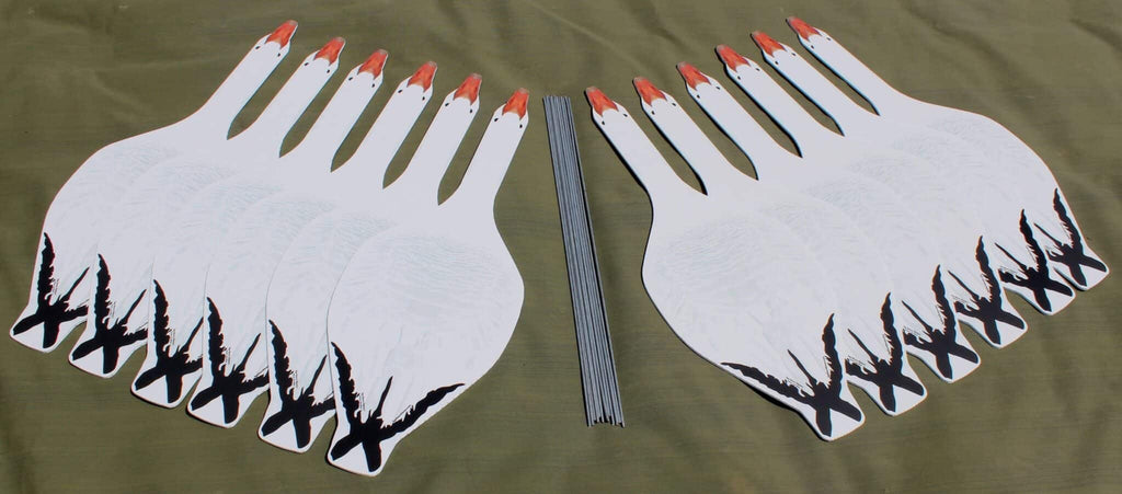 Top Down Decoys® SBS1 Specklebelly - Snow - Ridge & River